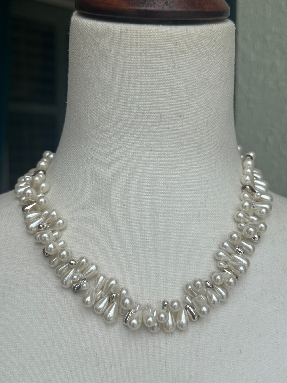 Vintage Cookie  Lee statement necklace